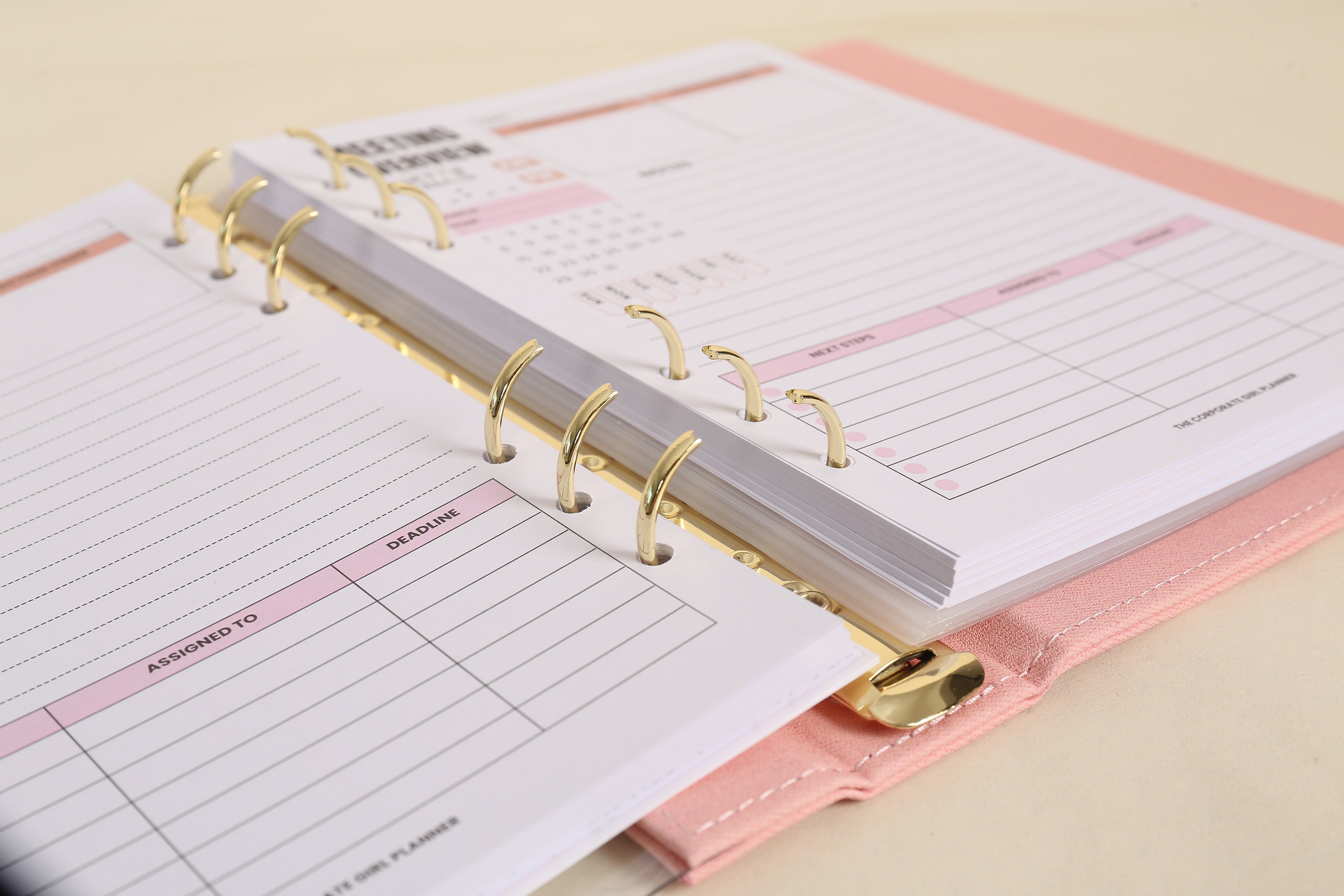 The Corporate Girl A5 Personalized Agenda