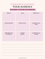 The Corporate Girl Planner Buyer Persona Ebook