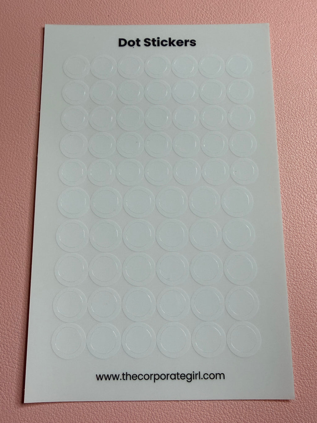 Dot Stickers for The Corporate Girl Planner
