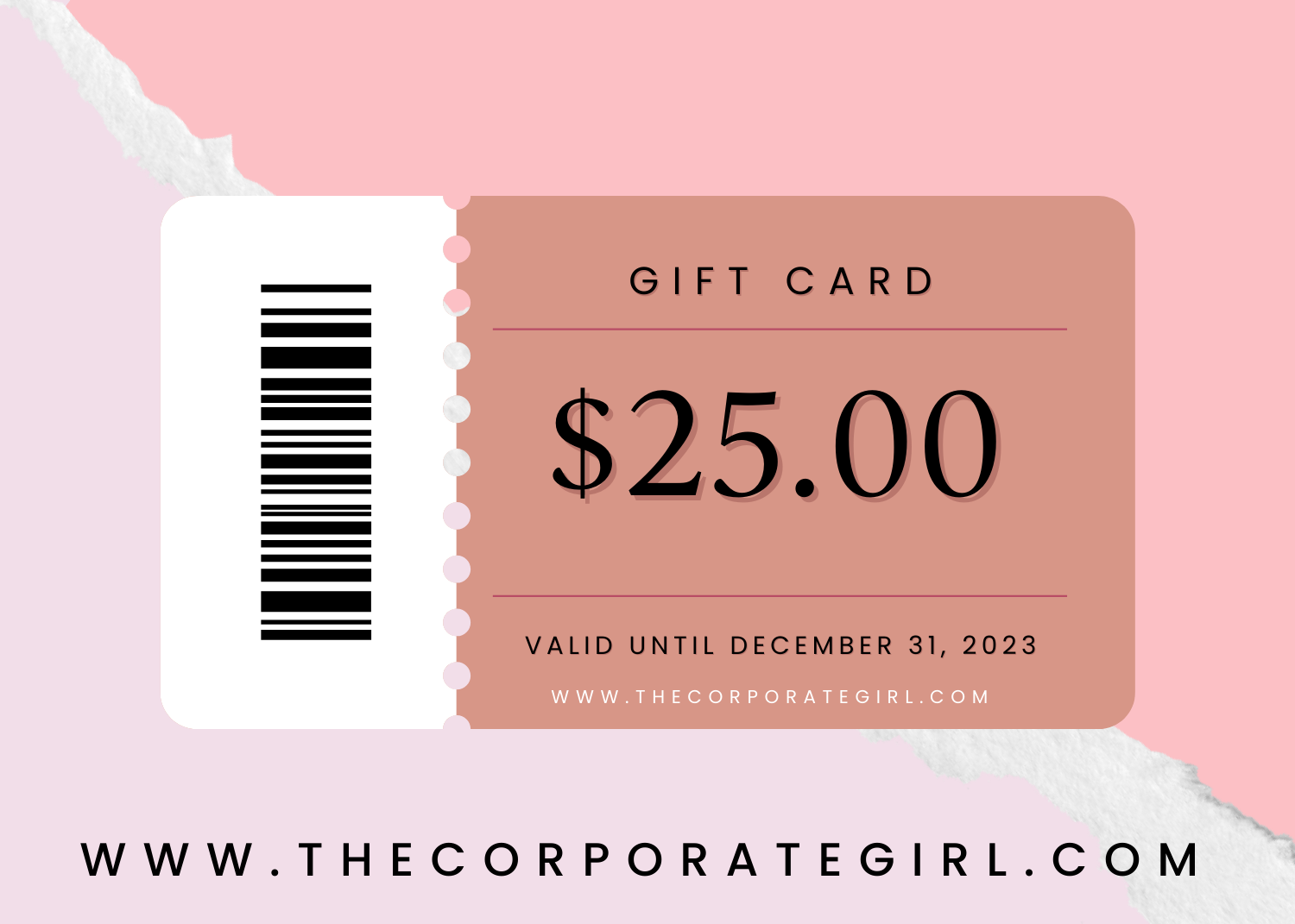 The Corporate Girl Gift Card